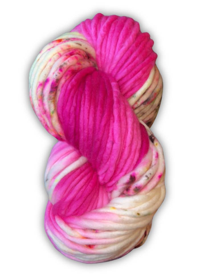 Fio tingido à mão | fio super volumoso | fio merino tingido à mão | lã tingida indie | Dahlia por atacado de Honey and Clover Knits, LLC