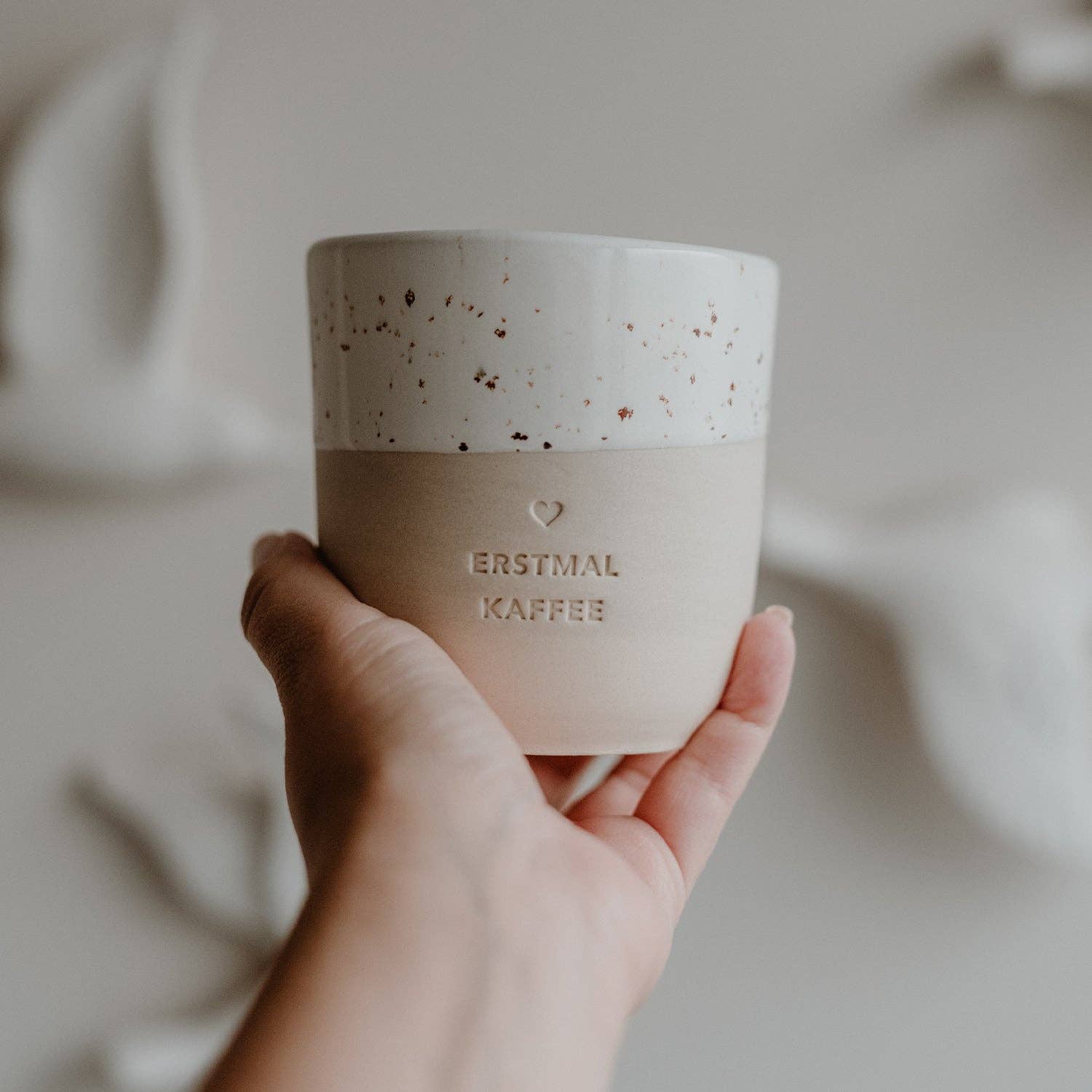 Eulenschnitt - Wholesale Koffiemok - Set van 4 mokken 'First Time Coffee'4