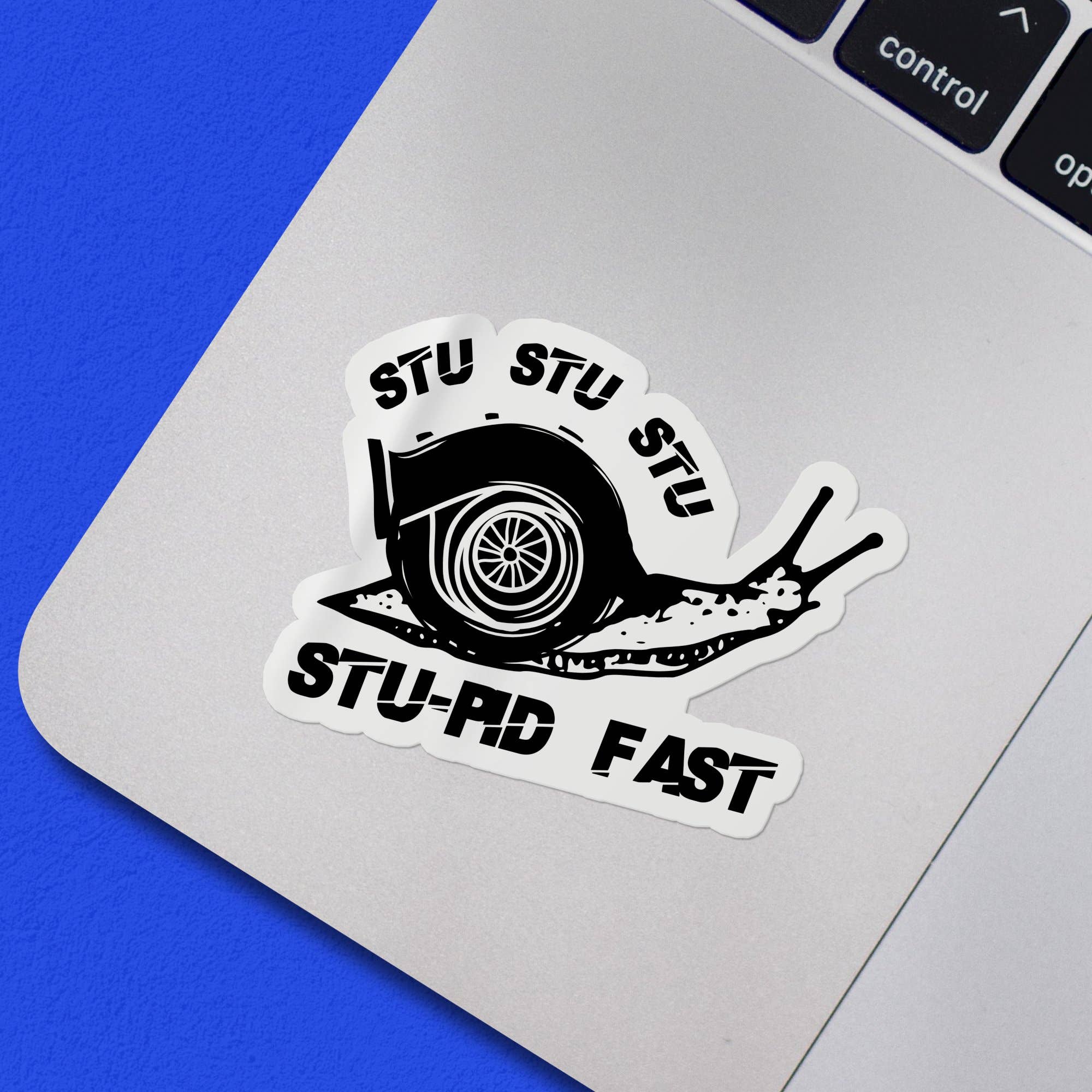 Autocollant StustU Stupid Fast Turbo Snail JDM Meme en vente B2B pour votre  magasin – Faire, image size:2000x2000