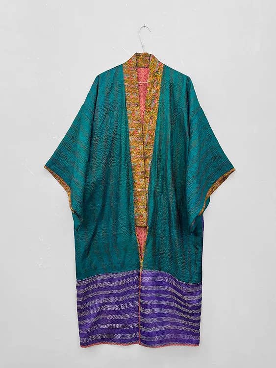 ZOOKEEPER – Kimono - Mulher por atacado – Quimono Kantha Spring