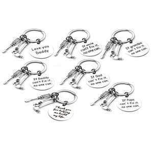 Heiheiup Chain It Father For Your Can Key Dad One No Pendant Gadget Fix If  Can't Keychains Key Clips 