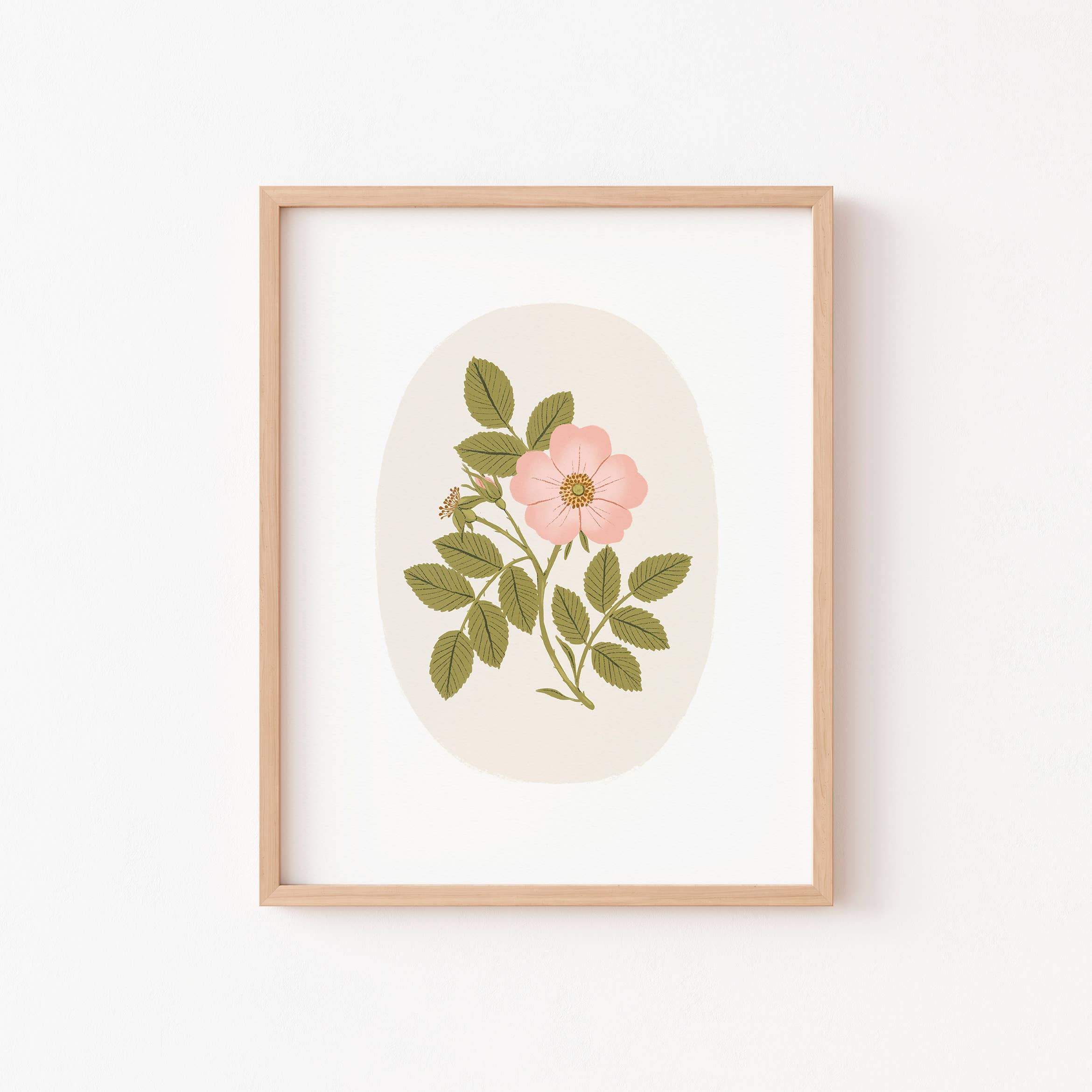 Papier Fleuri Co. - Wholesale Poster - Wild Rose | Art Print