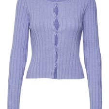 Maille découpée à col bateau Nmfrey L/S, Fwd Dd pour la vente par Noisy May