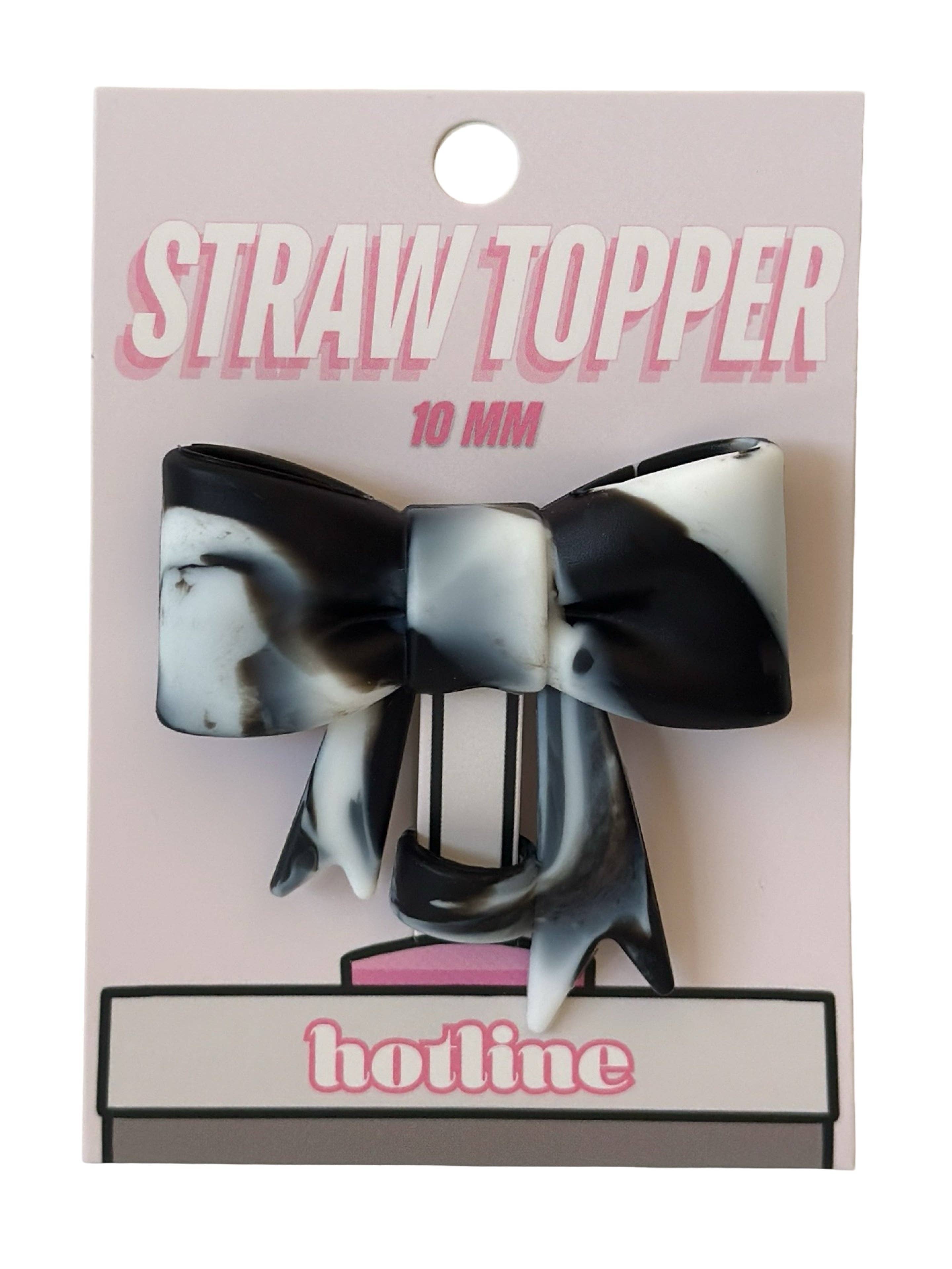 Shop Hotline - Wholesale Drink Topper - Large Bow Straw Toppers18