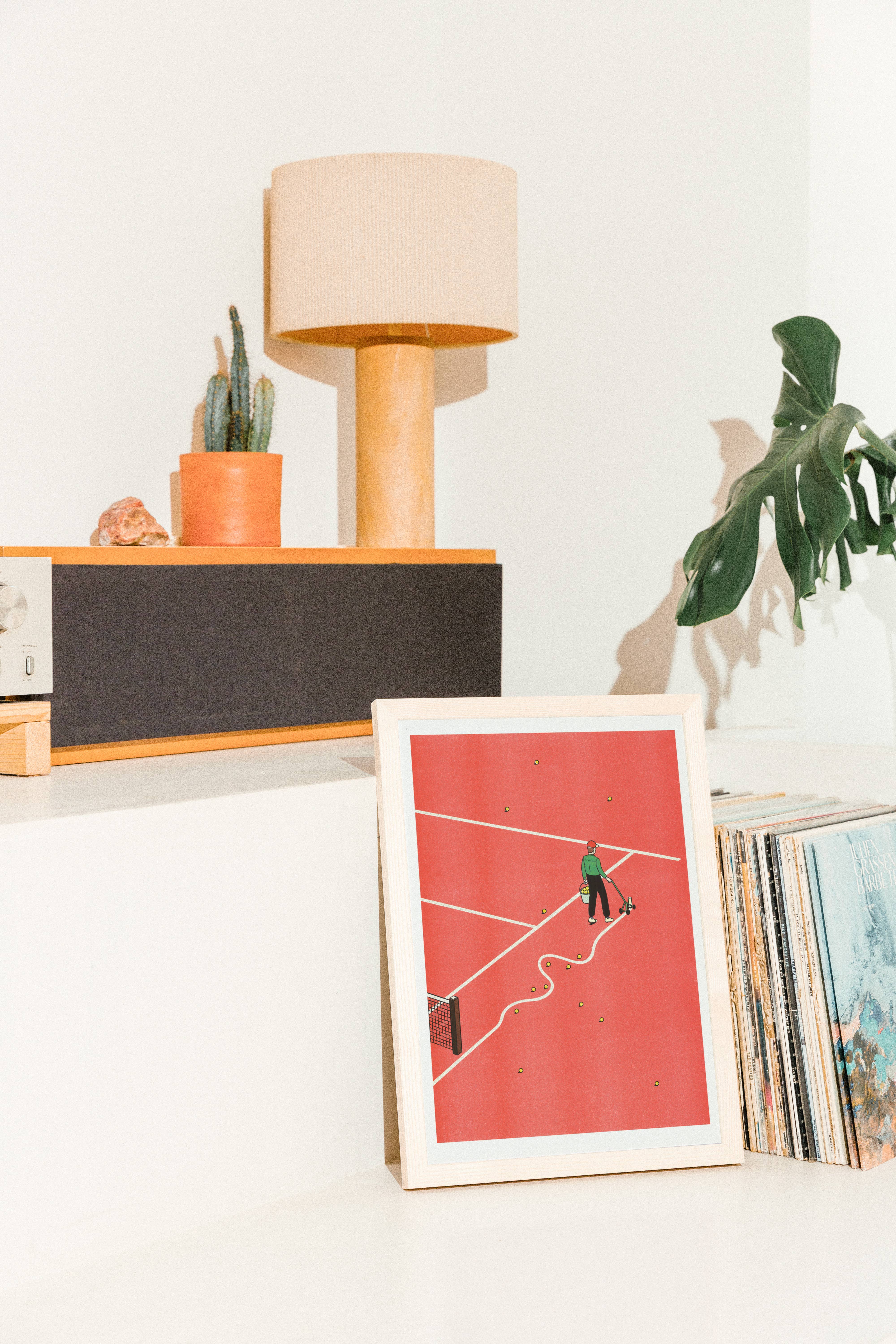 KIBLIND Atelier - Wholesale Poster - A3 poster - Simon Bailly - Roland-Garros1