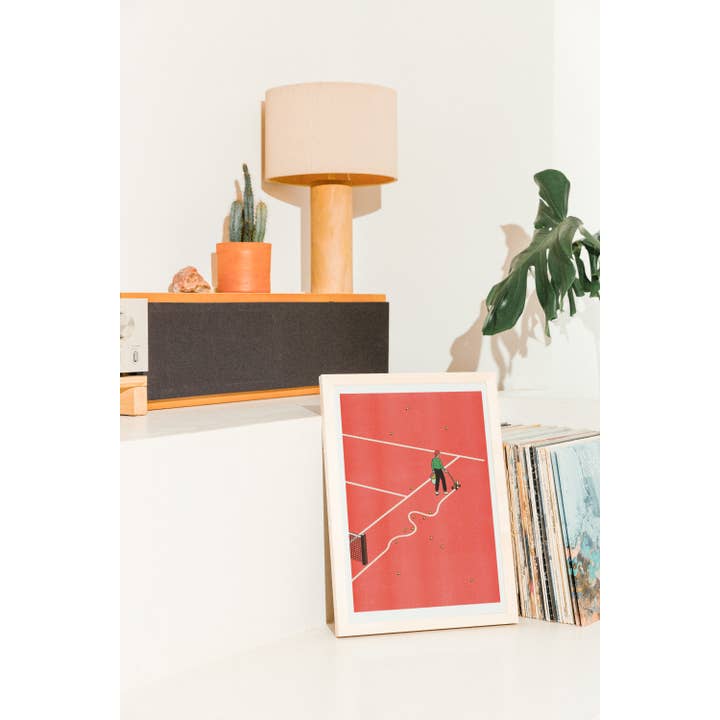 KIBLIND Atelier - Wholesale Poster - A3 poster - Simon Bailly - Roland-Garros1