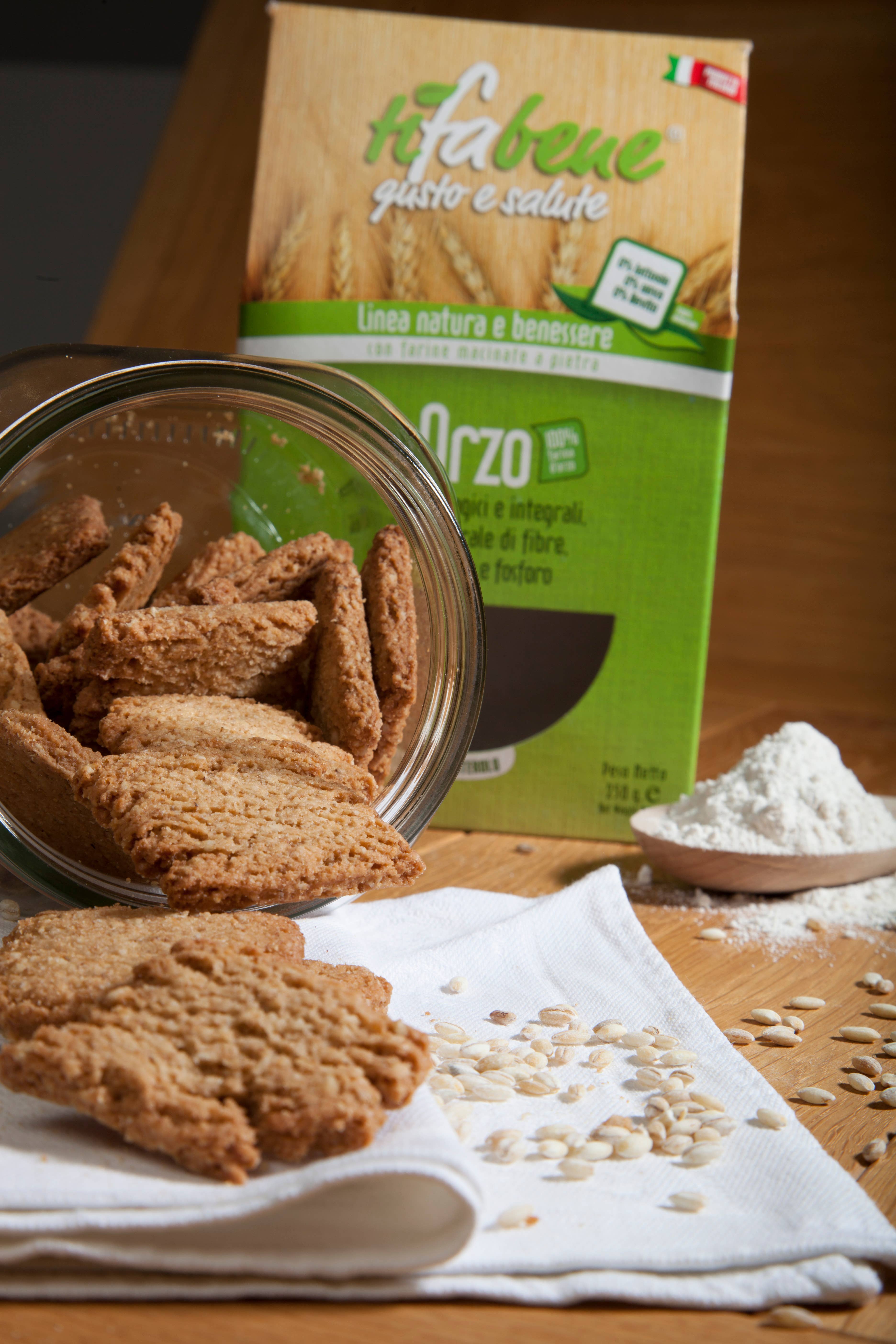 Le deliziose pasticceria sas Ti fa bene bio - Wholesale Cookie - Biscotti Digestivi Integrali d'Orzo Biologici2