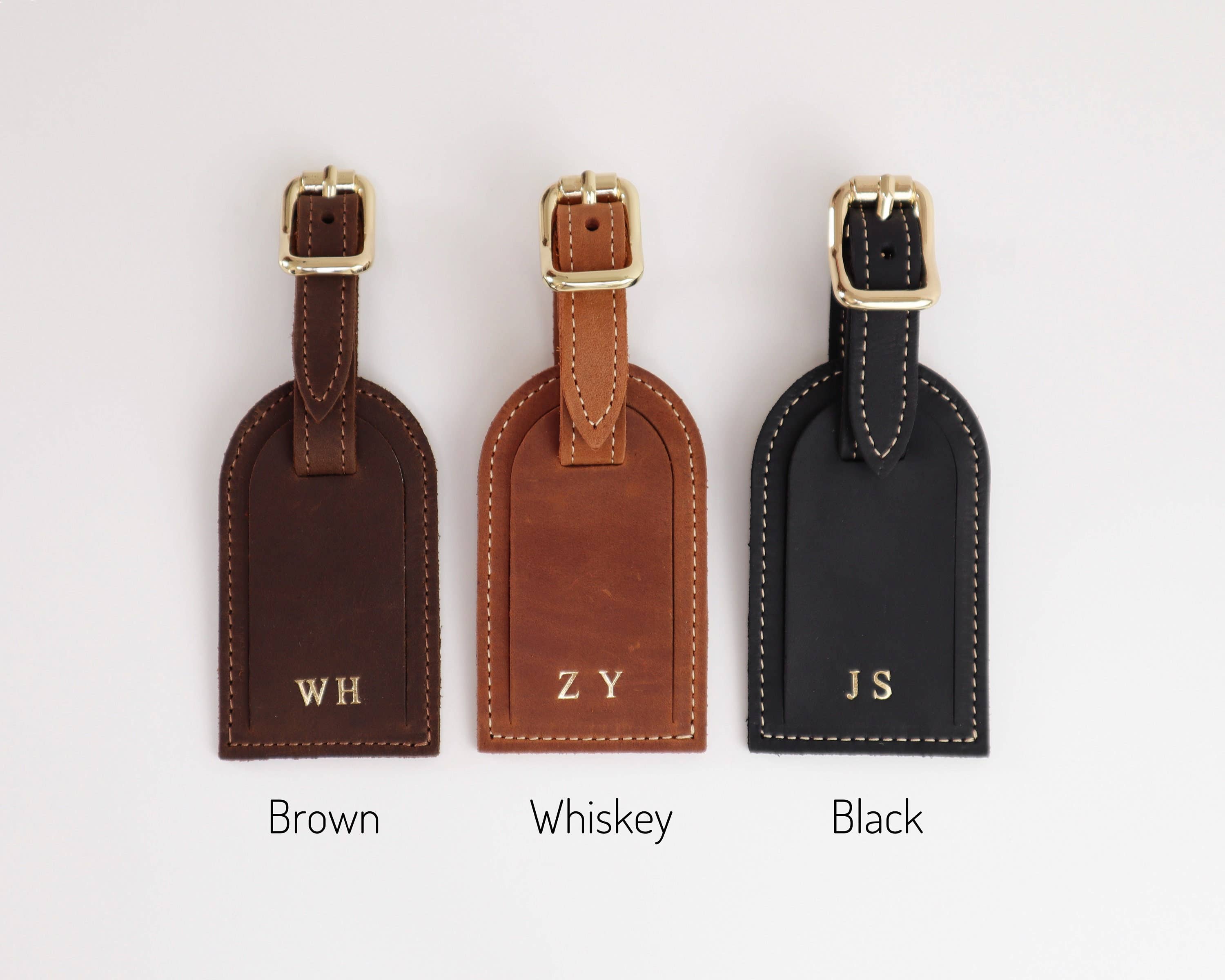 Pol Leather Studio - Wholesale Luggage Tag - Leather Luggage Tag, Personalized Tag,  Gift For Traveler3