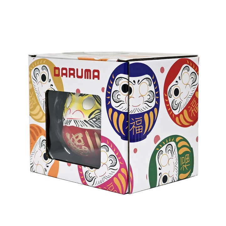 Urban Tokyo - Wholesale Decorative Figurine - 3.5 Inch Lucky Daruma Red Fortune Unpainted Eyes (1/36)2