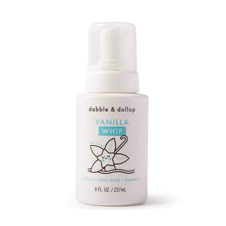 Dabble & Dollop® - Wholesale 2-in-1 Shampoo & Body Wash - Baby - Tear-Free Foaming Shampoo & Body Whip - Vanilla