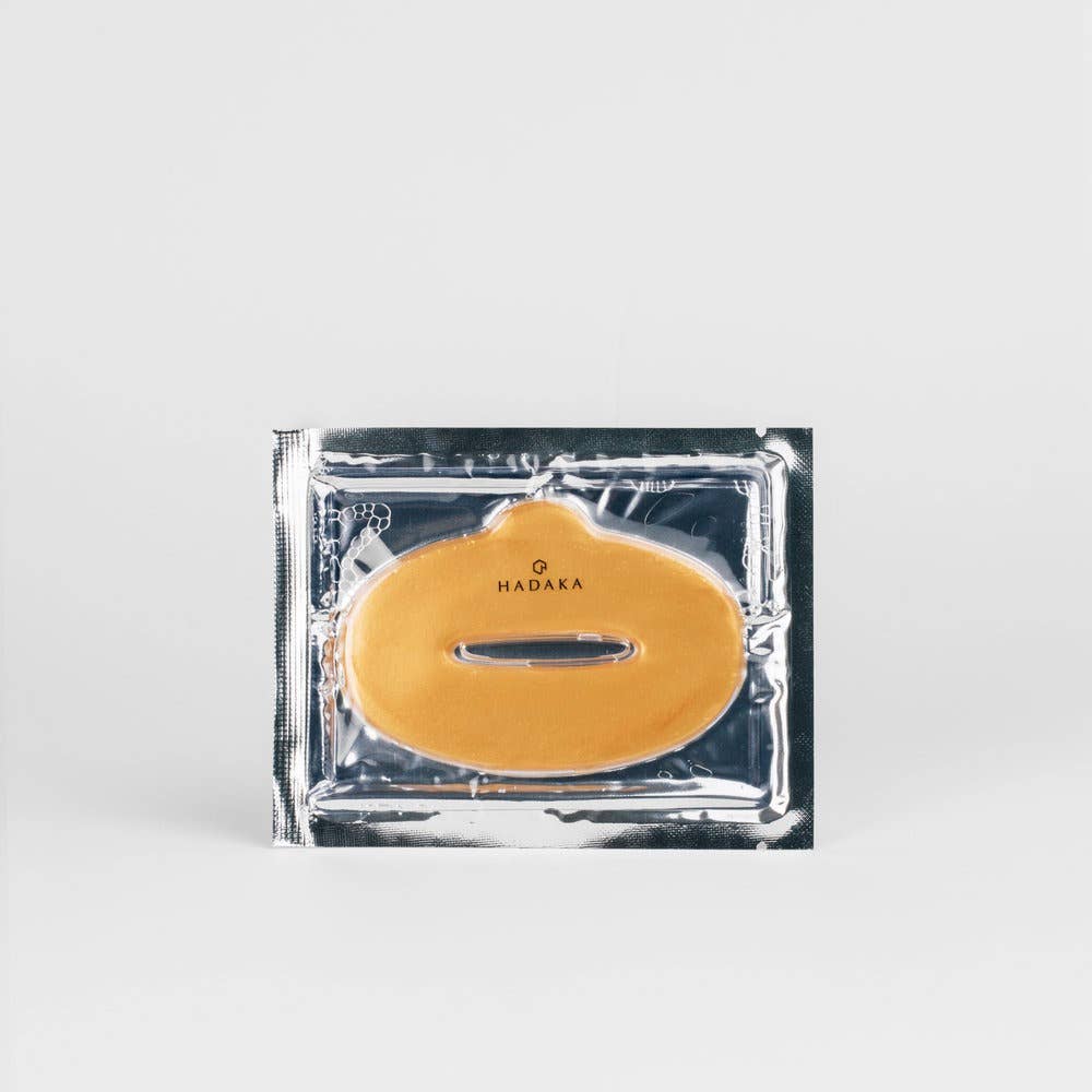 Hadaka Beauty – Großhandel Lippenbehandlung/Maske – 24K Gold Kollagen Feuchtigkeits-Lippenmaske1