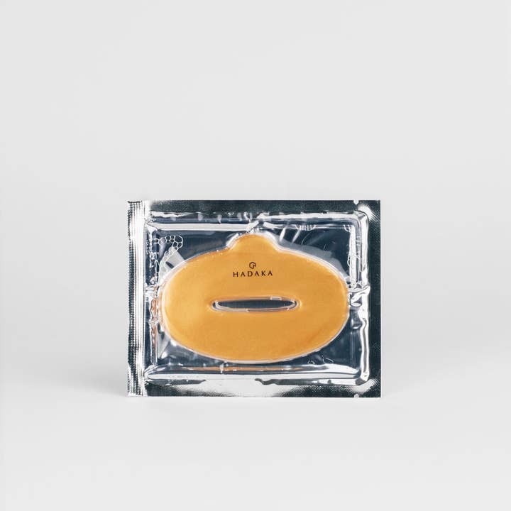 Hadaka Beauty – Großhandel Lippenbehandlung/Maske – 24K Gold Kollagen Feuchtigkeits-Lippenmaske1