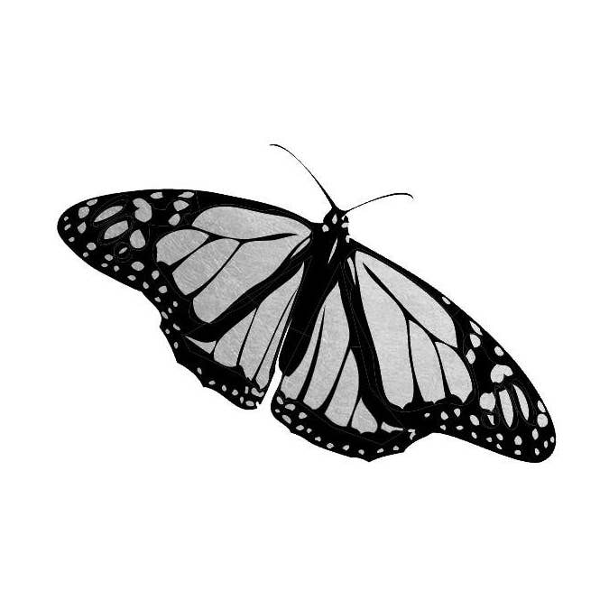 Borboleta prata por atacado de Goldy.LA