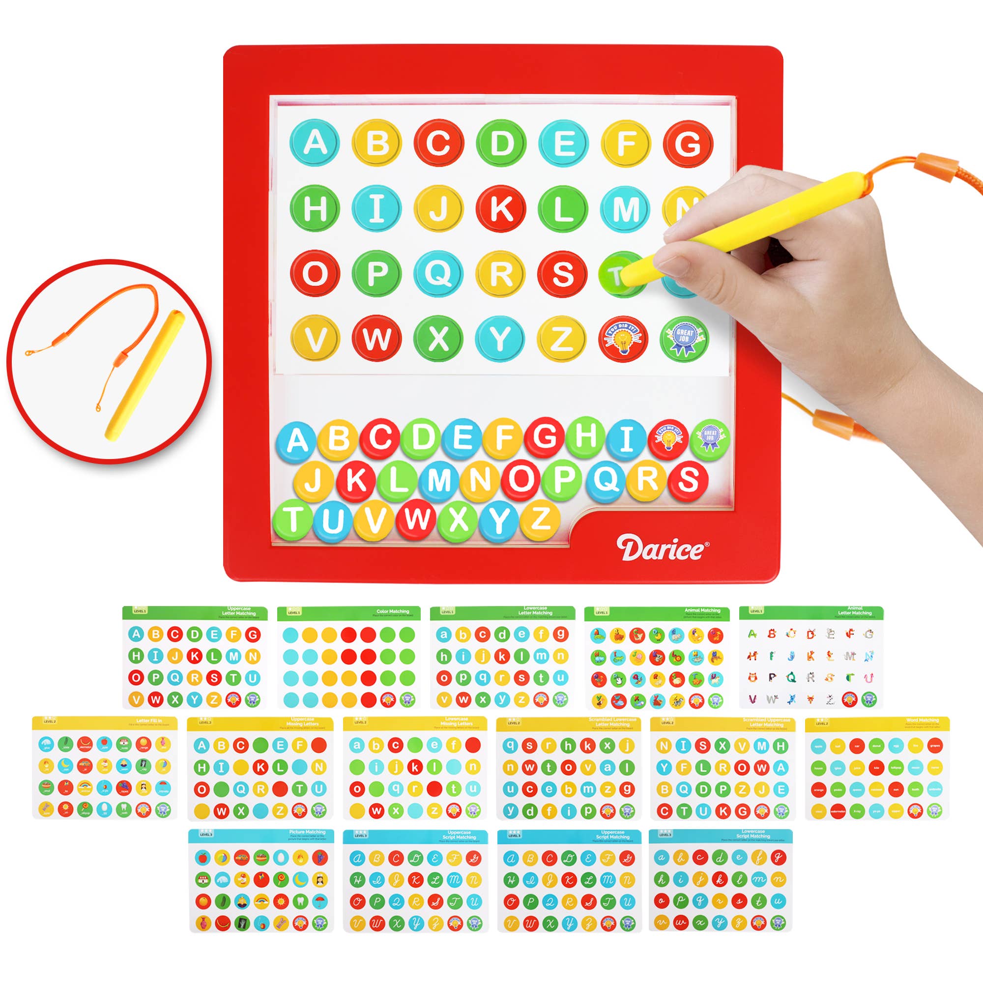 The Toy Group - Wholesale Magnet - ABC Magna Dots- Darice2