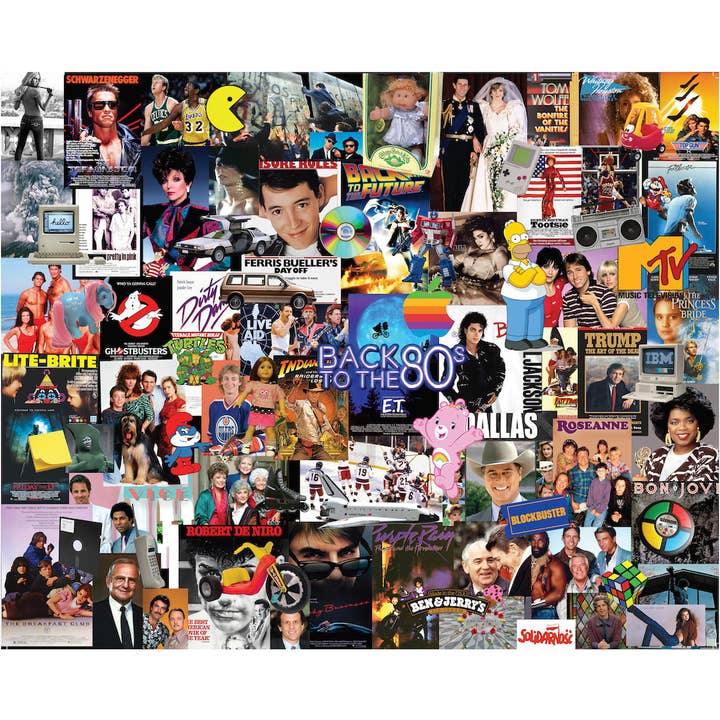 Hart Puzzles - Wholesale Puzzle - Adult - Back to the 80's by Steve Smith1