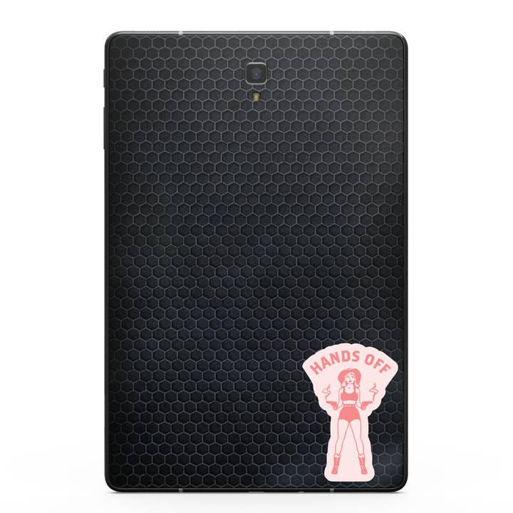 Juju and Moxie - Wholesale Sticker - Hands Off Vinyl Sticker