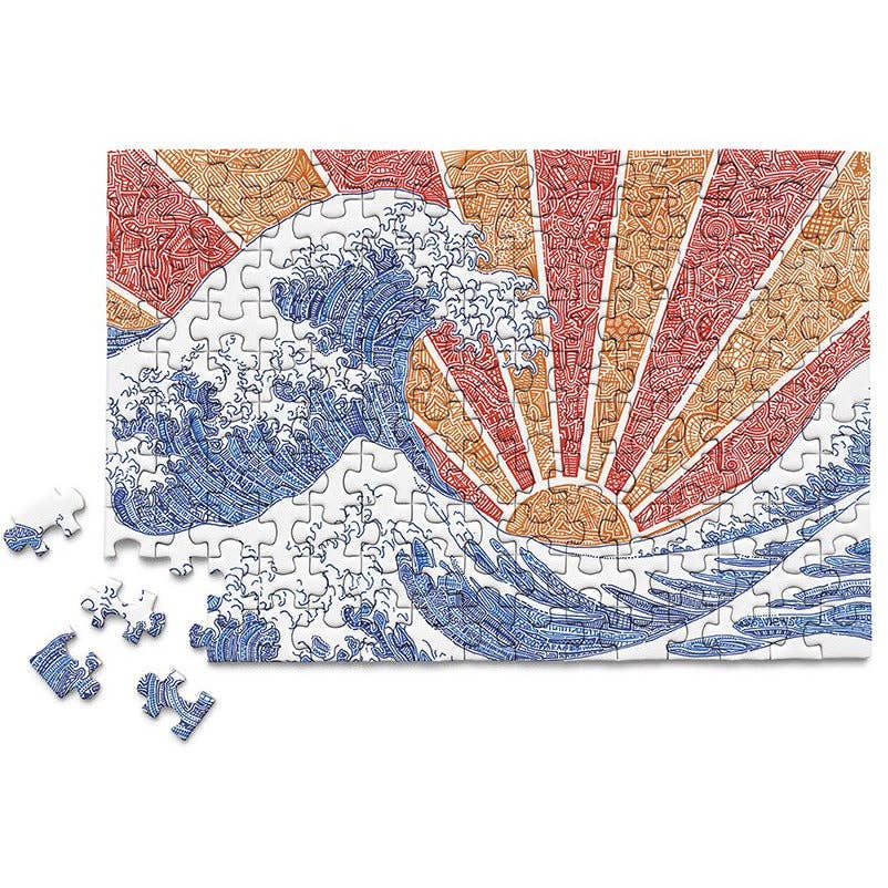 Viz Art Ink - Wholesale Puzzle - Adult - Micro Puzzle - Off California (Red/Orange)2
