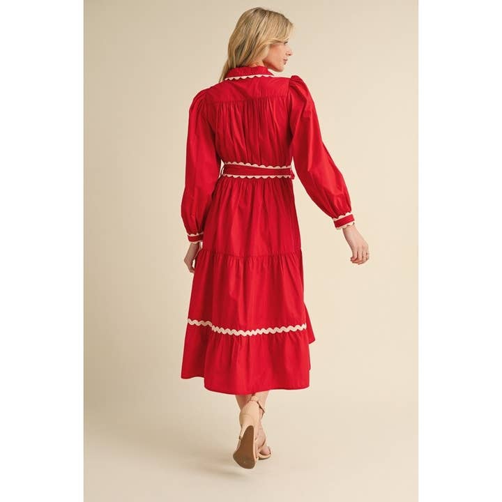 STYLE USA - Wholesale Dress - Women's - Solid midi dress