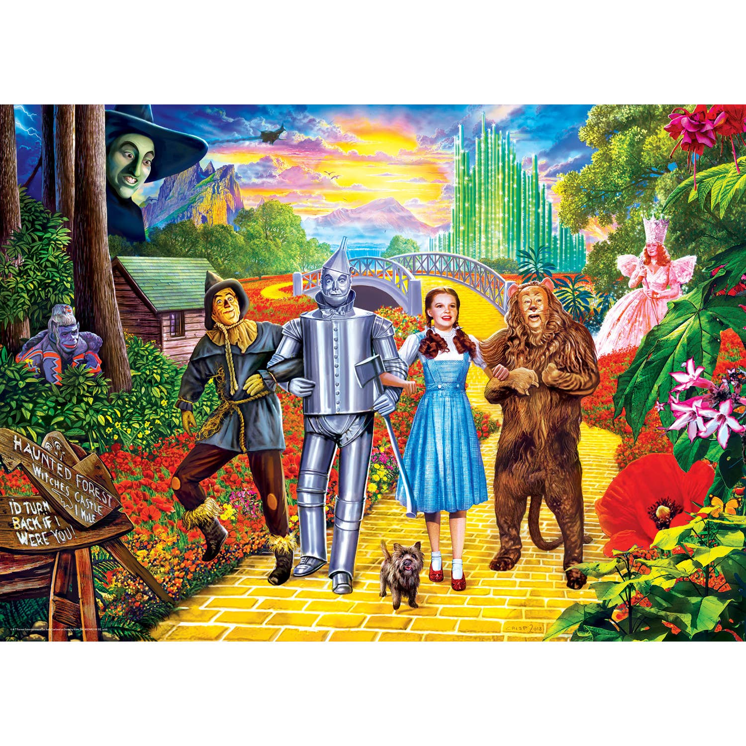 Masterpieces Puzzles - Wholesale Puzzle - Adult - The Wizard of Oz - Off to See the Wizard 1000 Piece Puzzle1