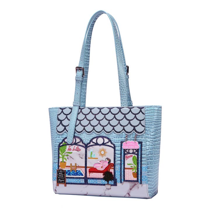 Vendula London Ltd – wholesale Bärkasse - Dam – Posh Tass Spa Shopper väska