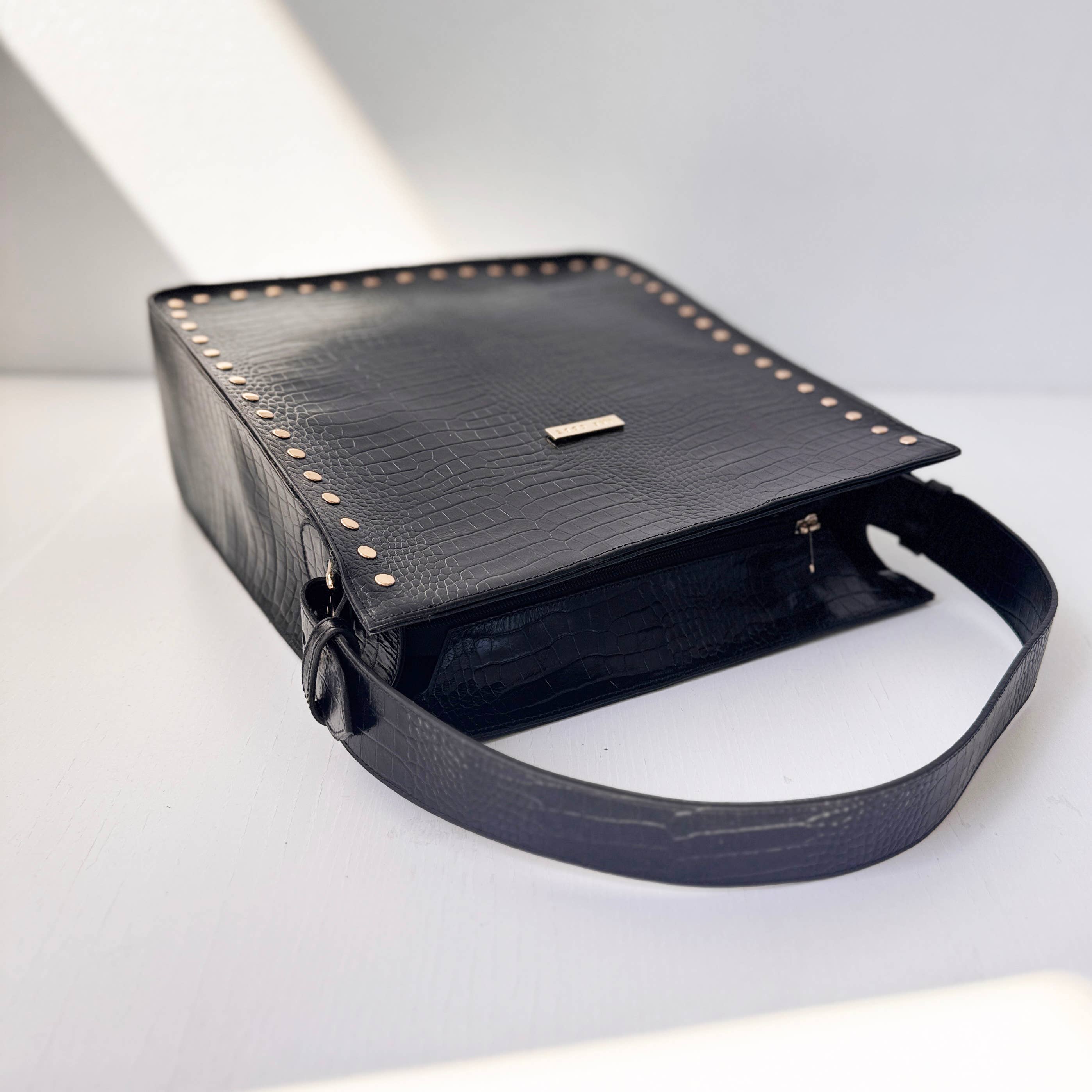 THE CODE - Wholesale Shoulder Bag - Women's - SHOPPER SAGRARIO BLACK7