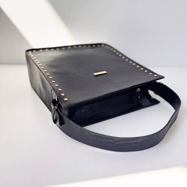 THE CODE - Wholesale Shoulder Bag - Women's - SHOPPER SAGRARIO BLACK7