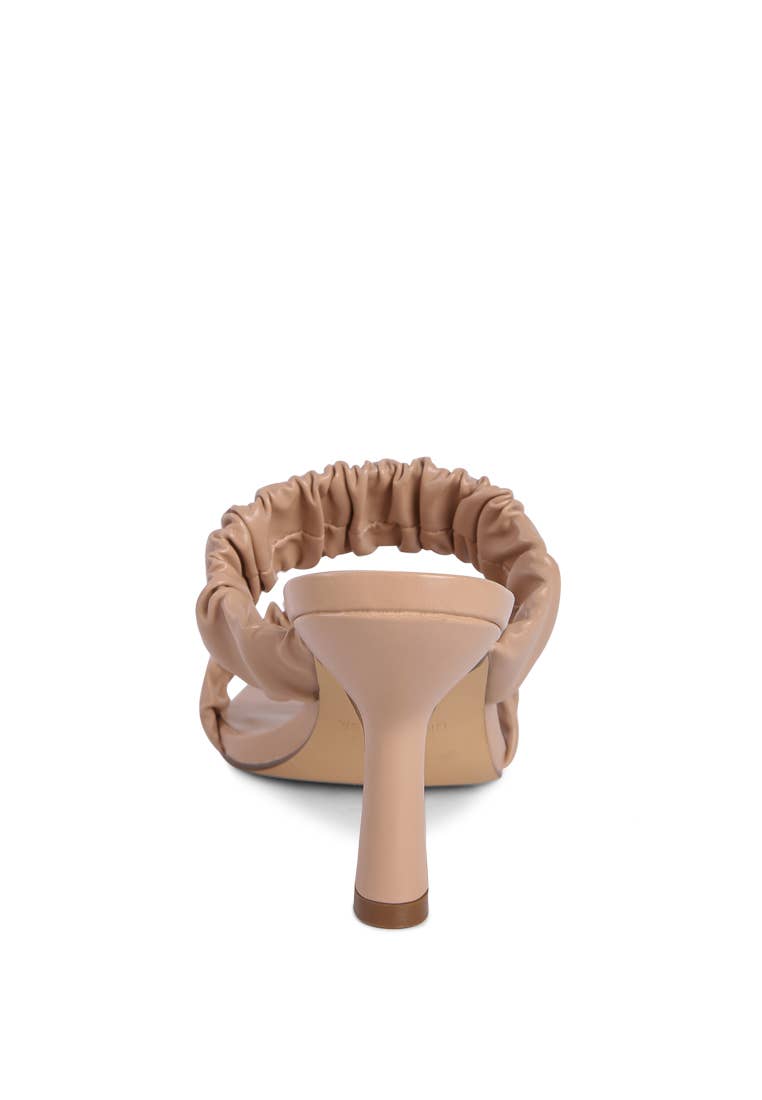 Rag Company - Wholesale Sandals - Women's - LADY LYNN GATHER AROUND SLIP-ON HEELED SANDAL9