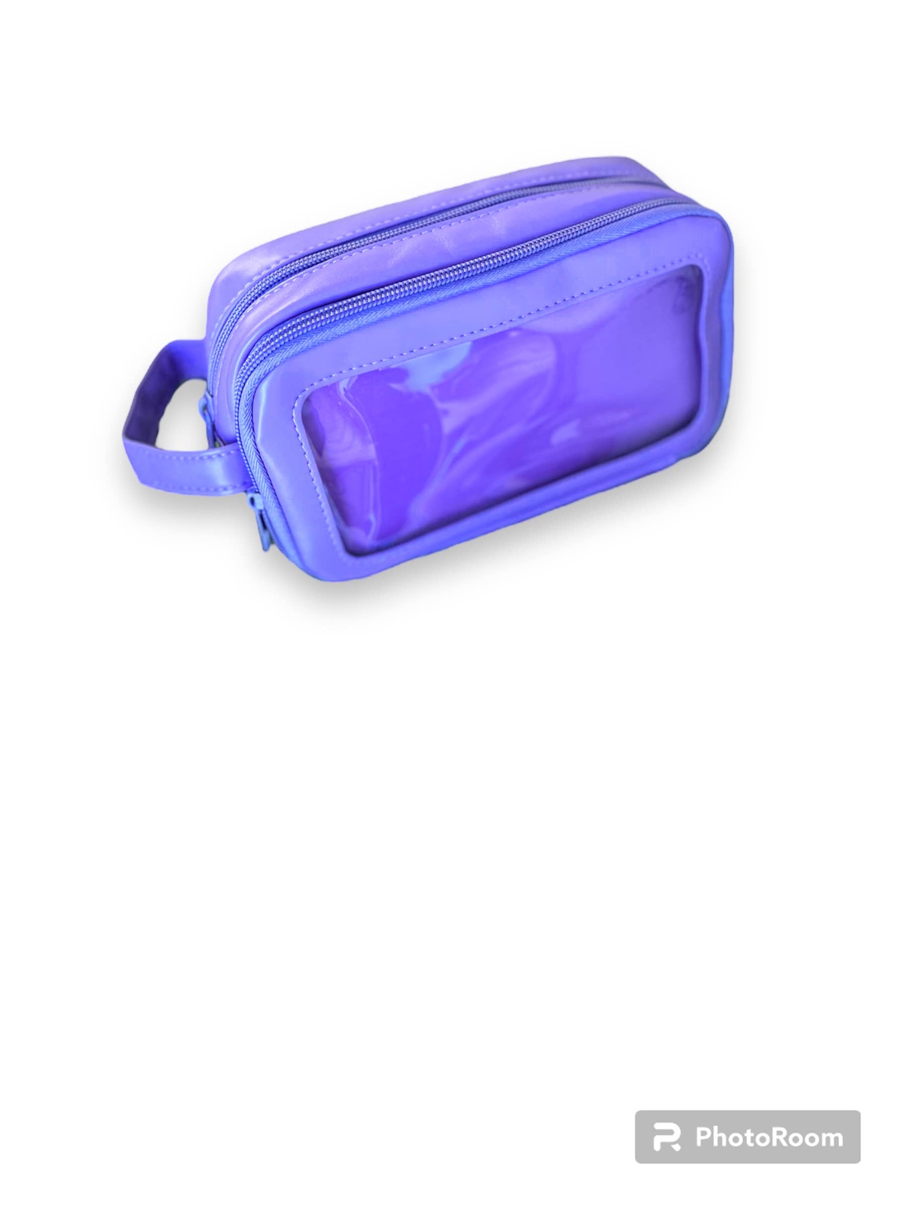 zizi&me - Vente Étuis/trousses à crayons - Pochette de rangement ITA avec fenêtre en vinyle transparent pour afficher les broches2