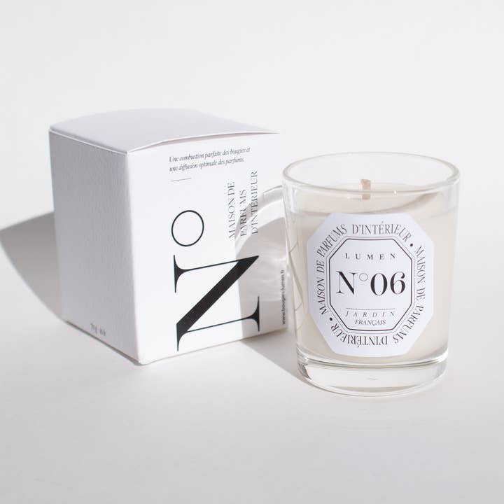 Petite Bougie N°06 - Jardin à la Française pour la vente par LUMEN
