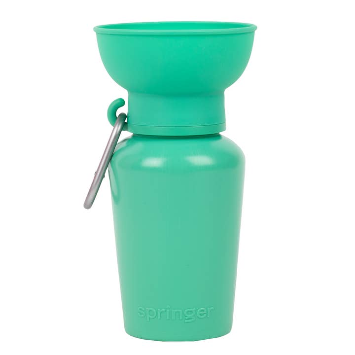 Springer Pets – Großhandel Haustiertrinkflasche – Hund – Reisetrinkflasche für Hunde, 20 Unzen, Flip Silicone (gemischt, 12er-Pack)