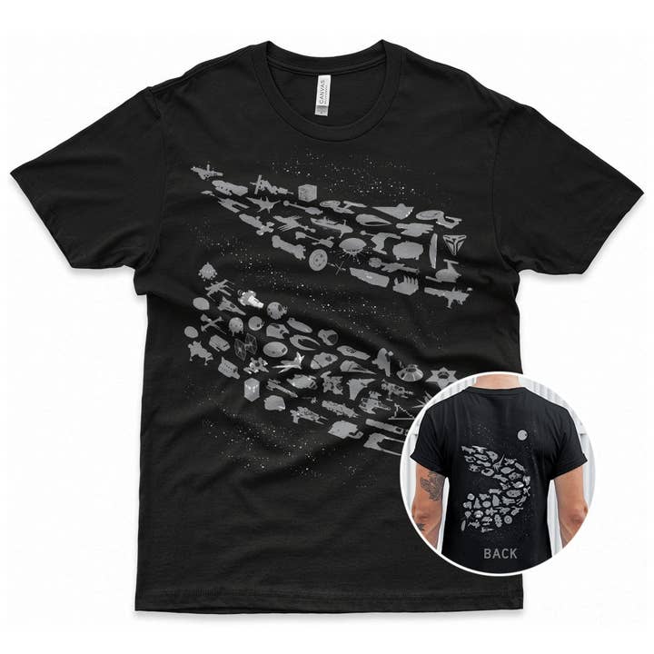 Starship Armada (113 Ikonen von Raumschiffen) für Frauen für den Großhandel von Chop Shop Store