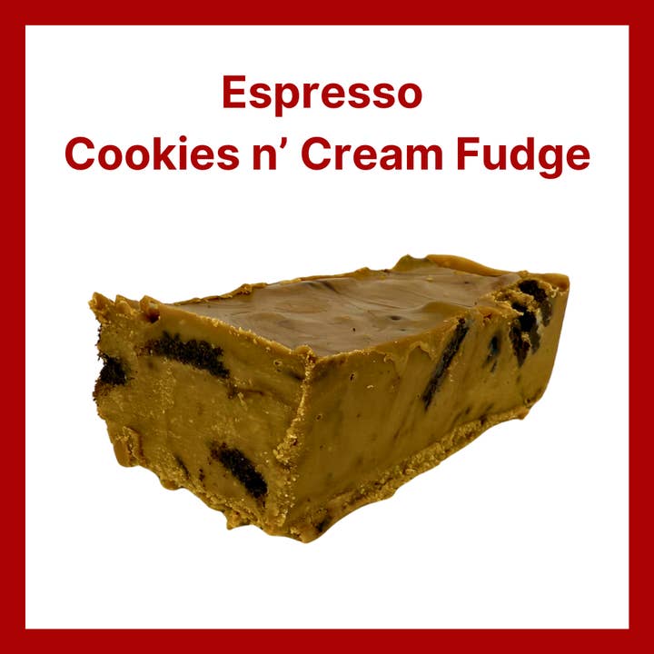 Fudge au café et à la crème (morceau de 6 lb) pour la vente par Nick's Wicked Tasty Fudge LLC