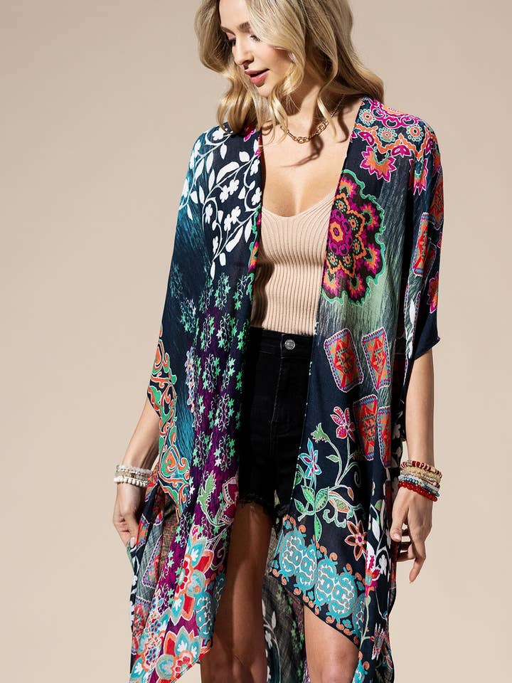 Multi Kimono for wholesale by Urbanista