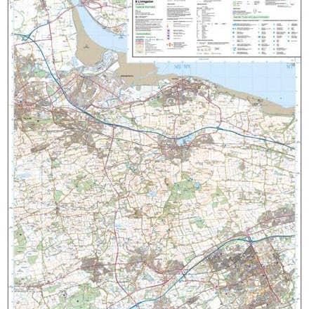 Carte de l'explorateur de Falkirk Cumbernauld Livingstone pour la vente par Map Marketing Limited