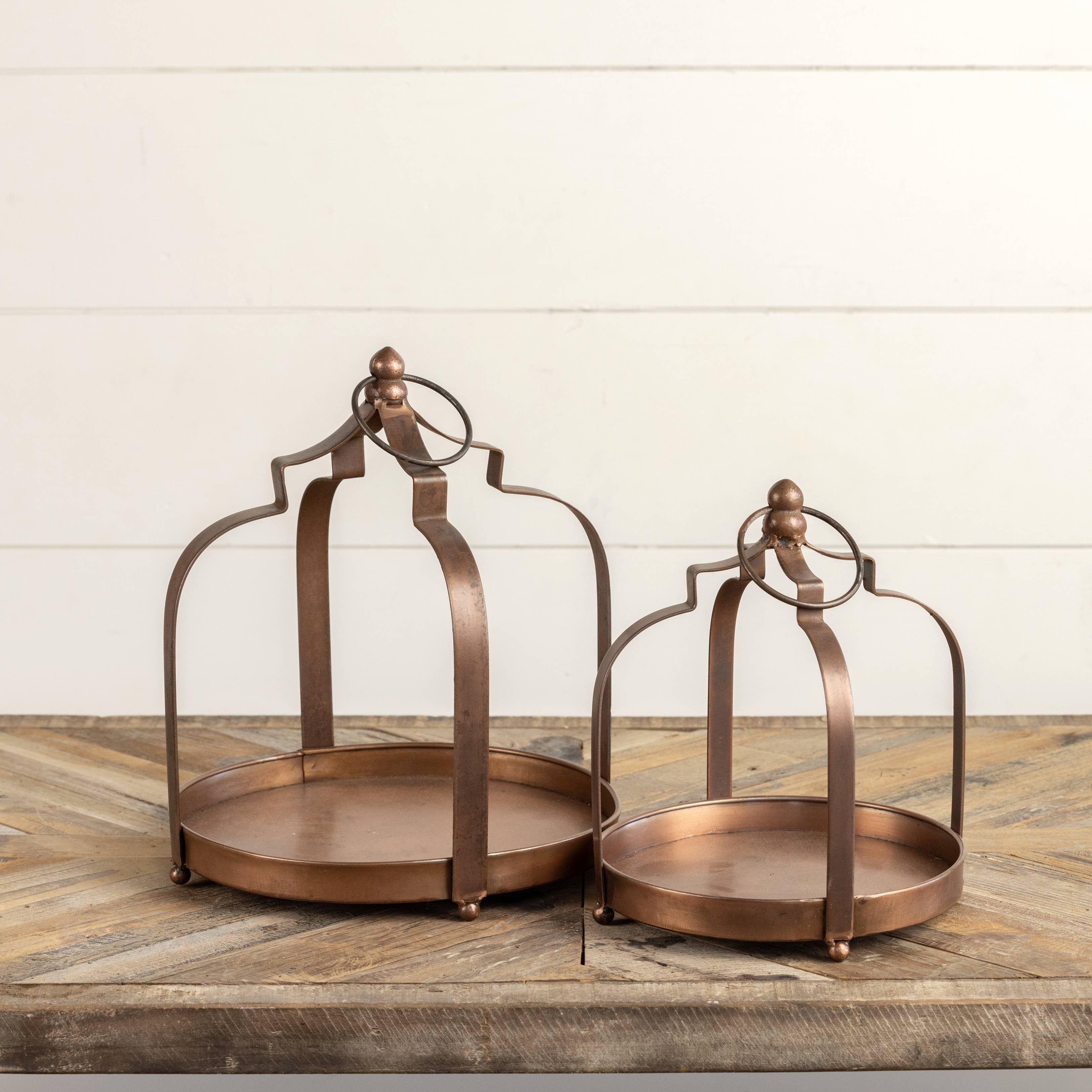 Ragon House - Wholesale Candle Holder - 11.75" COPPER HOLDER1