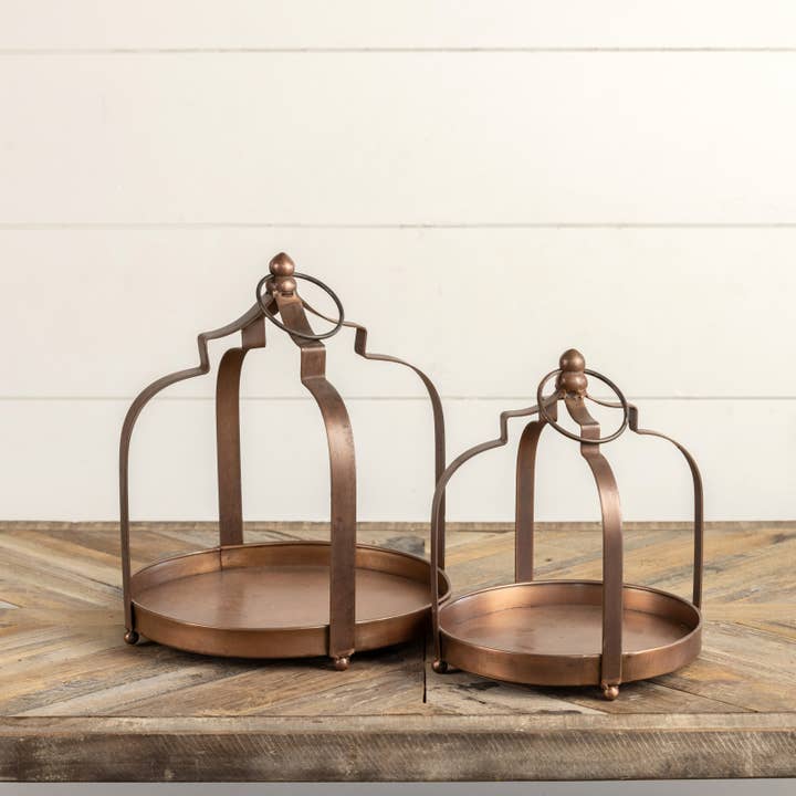 Ragon House - Wholesale Candle Holder - 11.75" COPPER HOLDER1