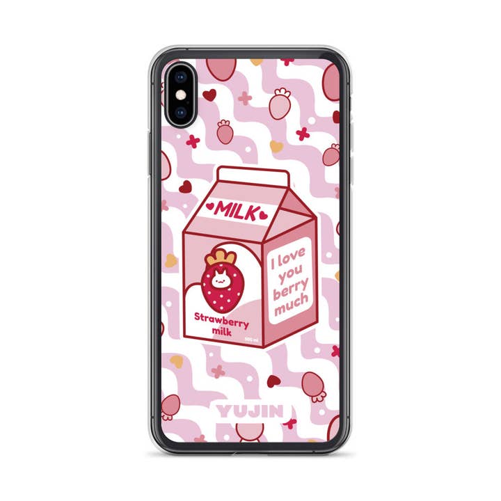 Funda para iPhone Strawberry para venta al por mayor de YUJIN CLOTHING