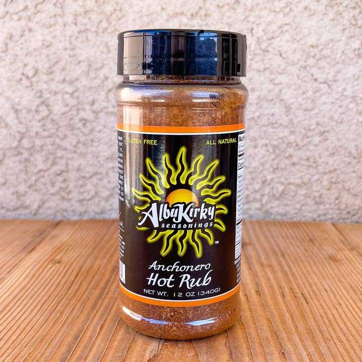 Anchonero Hot Rub - Big Bottle for wholesale by AlbuKirky Seasonings