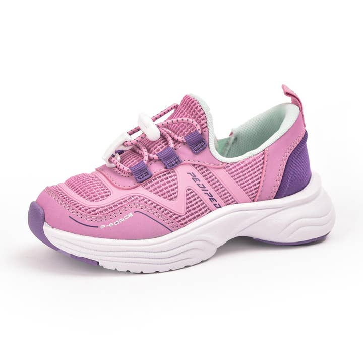 pediped footwear - Vente Baskets de sport – enfant - Taureau - Grip ‘n’ Go™ | LT Violet2