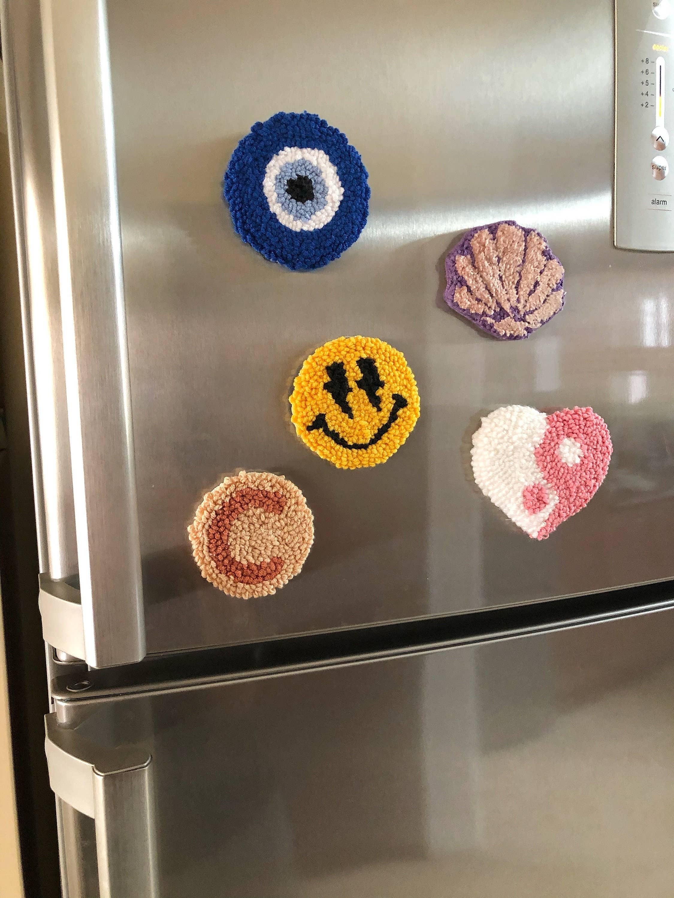 Honey Art and Nature - Wholesale Coasters - Punch Needle Coasters, Keychain, Pin, Badge,Magnet,Hair Clip11