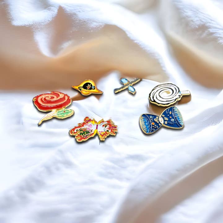 PINtelligentsia - Wholesale Lapel Pin/Button - Milky Way Enamel Pin - "Whole Milk-y Way" Funny Pun Pin!2