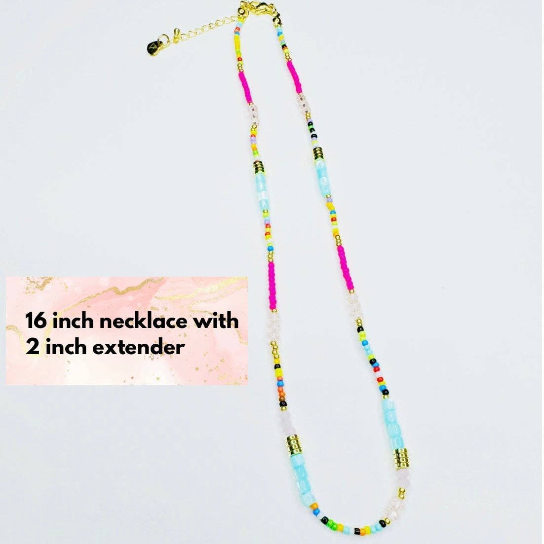 Love Your Why - Wholesale Beaded/Pearl Necklace - Like Confetti Necklace2