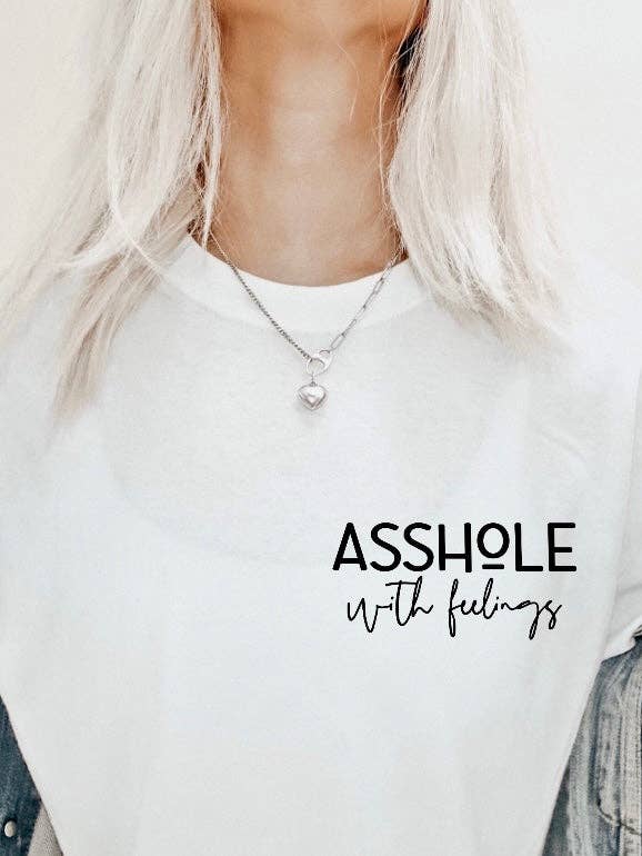 Asshole w/ Feelings pocket transfer for wholesale by Axle Rose Co