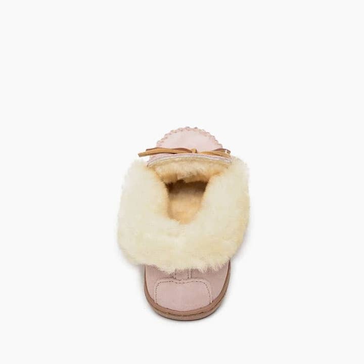Minnetonka - Wholesale Slippers - Women's - Women's Alpine Cozy Sheepskin Suede Slipper House Shoe16