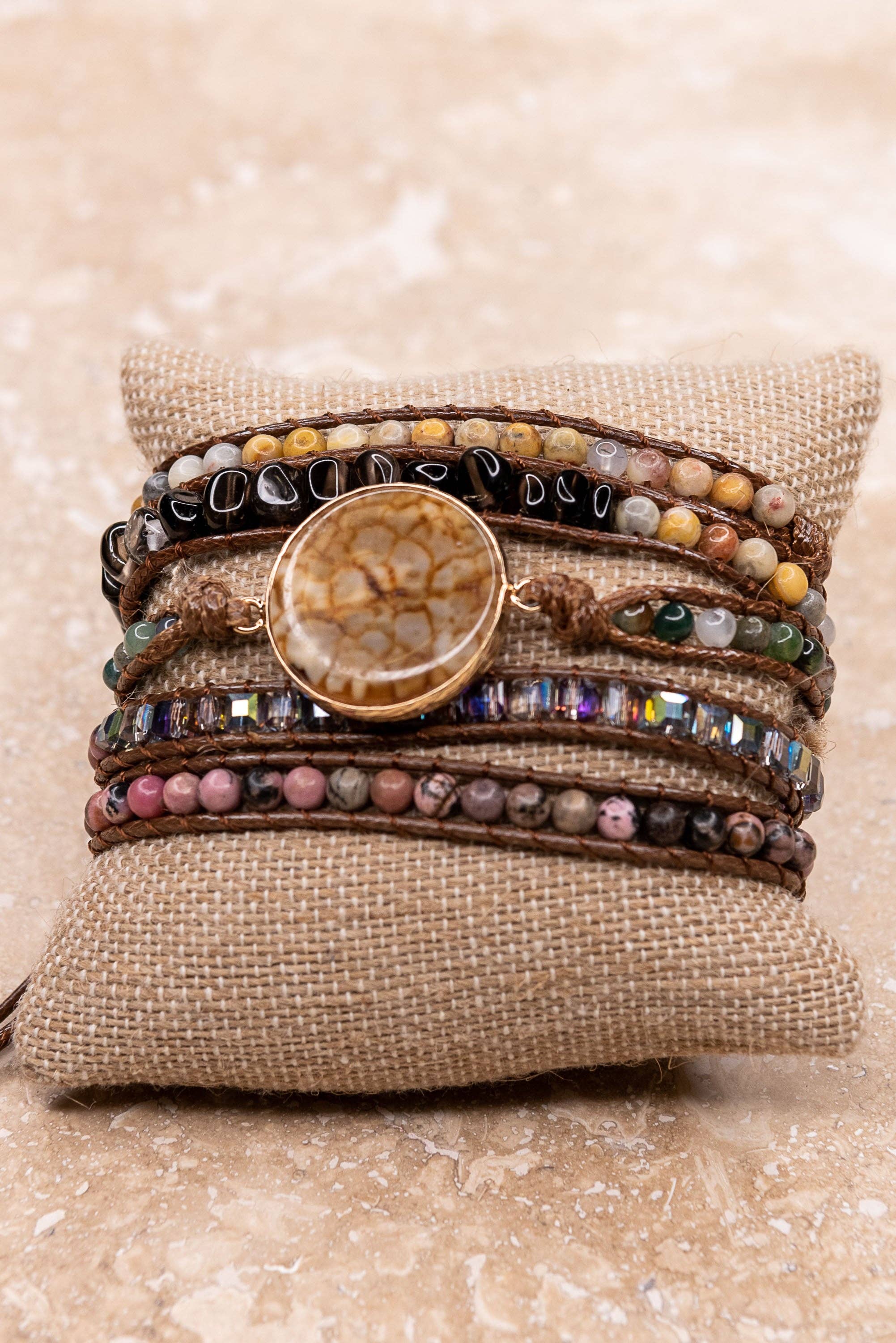 Dylan Designs - Vente Bracelet de perles - Bracelet Kelly Wrap13