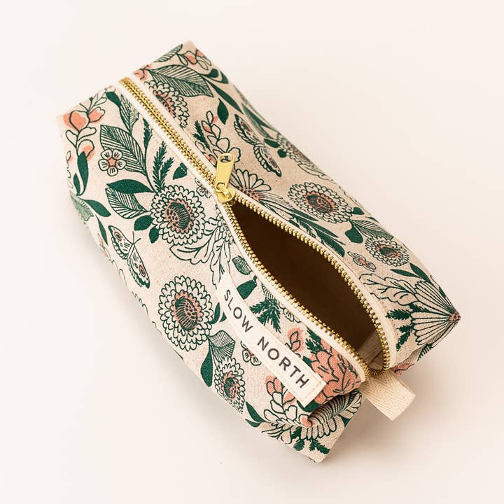Slow North - Wholesale Makeup/Cosmetic Bag - Travel Pouch - Hidden Falls