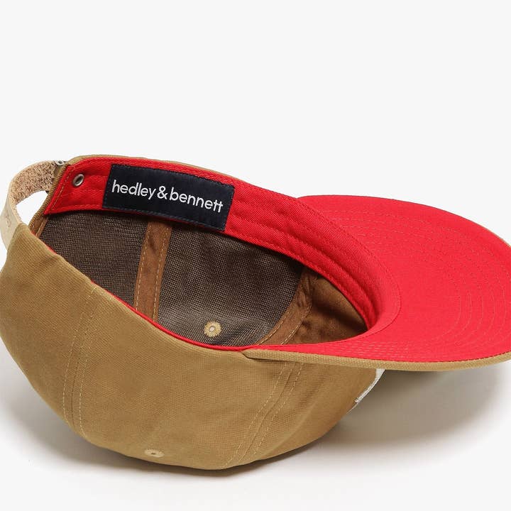 Hedley & Bennett - Wholesale Baseball Cap - Unisex - The Chef Hat - Caramel Brown3