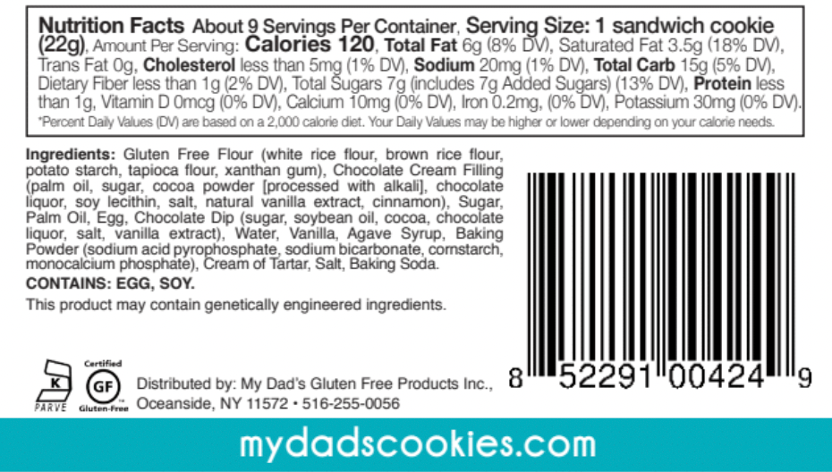 My Dad's Cookies - Wholesale Cookie - Chocolate Fancy4