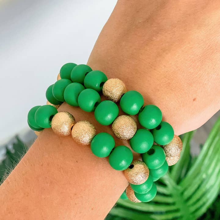 Prep Obsessed Wholesale – wholesale Smycken – Guld & Färg Pärlarmband Stacks2