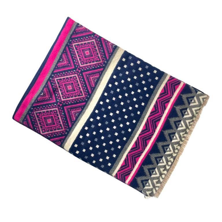 multicolor assortment Beautiful Women's Scarf in Wool and Cashmere with High Quality for wholesale on Faire2